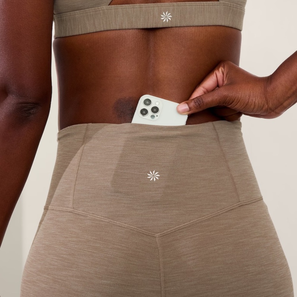 Athleta Elation Space Dye 7/8 Tight - Picture 3 of 8
